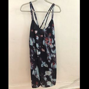 PASSION FUSION - Mini Sun Dress MEDIUM LARGE Blue